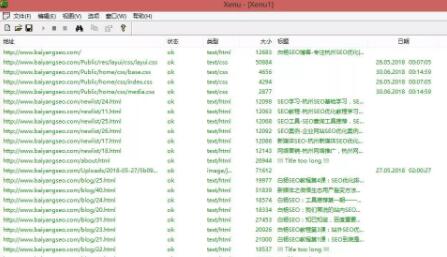 SEO推广工具：Xenu死链检查工具主要具有以下特征和作用